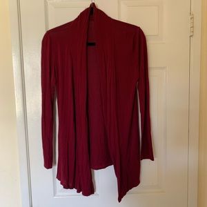 Dark Red Cardigan